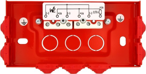 W2 Puszka instalacyjna przeciwpożarowa W2 PIP-2AN 0,375A