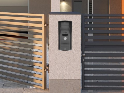 EURA DOMOFON ''EURA'' ADP-51A3 ''DIFESA'' - 1-rodzinny, 2 unifony, interkom, grafit