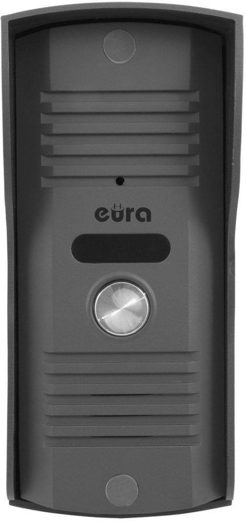 EURA DOMOFON ''EURA'' ADP-51A3 ''DIFESA'' - 1-rodzinny, 2 unifony, interkom, grafit
