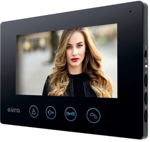 EURA WIDEODOMOFON EURA VDP-42A3 GAMMA+ czarny monitor TUYA