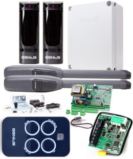 GENIUS Zestaw GENIUS SIROCCO 250 do 5m bram dwuskrzydłowych