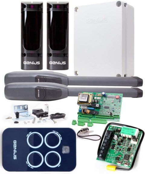GENIUS Zestaw GENIUS SIROCCO 250 do 5m bram dwuskrzydłowych
