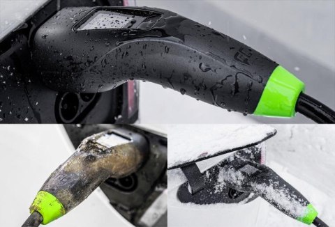 GREEN CELL ŁADOWARKA DO SAMOCHODÓW ELEKTRYCZNYCH 2w1 Green Cell Habu EVGC01 11kW TYPE 2 7M WALLBOX MOBILNA