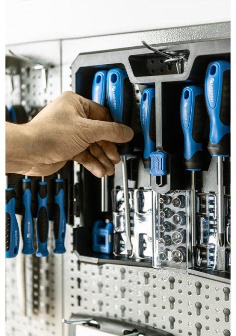 HOEGERT Hoegert HT1S105 Wkrętaki zestaw 63 szt Walizka