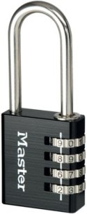 MASTER LOCK Kłódka z szyfrem długa Master Lock 7640EURDBLKLH