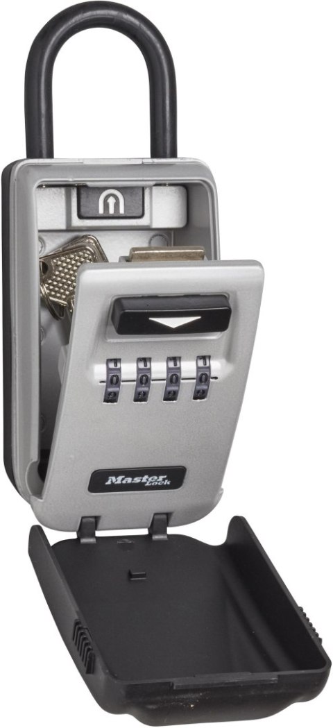 MASTER LOCK Skrytka na klucze z możliwością zawieszenia i szyfrem podświetlona Master Lock 5424EURD