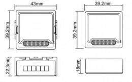 OXT Moduł OXT mini beznapięciowy ZigBee TUYA