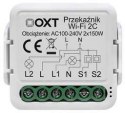 OXT Moduł OXT mini przekaźnik 2 obwody WiFi TUYA