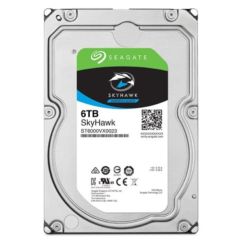 SEAGATE Dysk HDD Seagate SkyHawk ST6000VX009 6TB