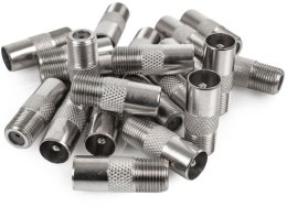 SPACETRONIK Gniazdo F / Wtyk TV Spacetronik TV-IECM01 100 szt. (23731)