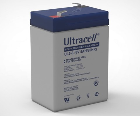 ULTRACELL Akumulator AGM ULTRACELL UL 6V 5Ah