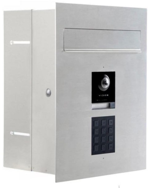 VIDOS Skrzynka na listy z wideodomofonem VIDOS S2201D-SKP
