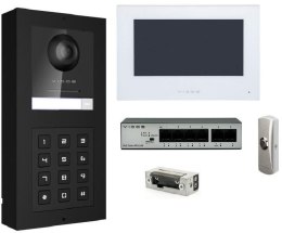 VIDOS ZESTAW WIDEODOMOFON VIDOS ONE + PRZYCISK + ELEKTROZACZEP
