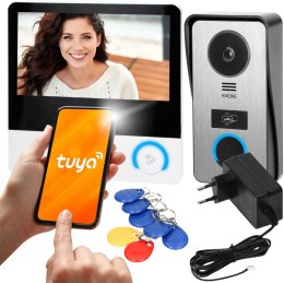 VIRONE WIDEODOMOFON VIRONE VDP-67 FullHD, czytnik RFID, TUYA