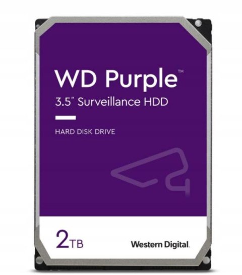 WESTERN DIGITAL DYSK WD PURPLE 2TB WD23PURZ