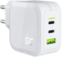 GREEN CELL ŁADOWARKA SIECIOWA Green Cell POWERGAN 65W 2xUSB-C 1xUSB-A CHARGC08W