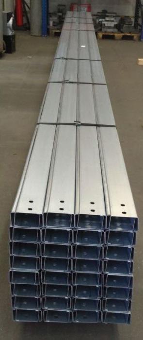 CORAB KONSTRUKCJE SZYNA WZDŁUŻNA L3650 (PROFIL 85x50x1.5), CORAB XPF_WS006N.2.010