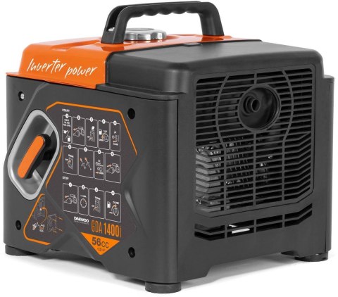 DAEWOO POWER PRODUCTS AGREGAT PRĄDOTWÓRCZY INWERTOROWY DAEWOO GDA 1400i 1.2kW