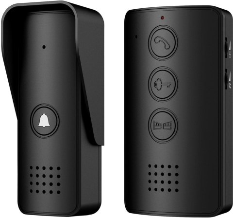 EURA Domofon EURA ADP-09A3 czarny, głośnomówiący