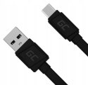 GREEN CELL KABEL USB-A / USB-C Green Cell Matte 25cm ULTRA CHARGE QUICK CHARGE 3.0 KABGC03