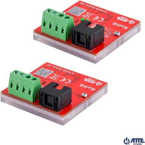 ATTE Zestaw konwerterów ATTE ETH10-2wire-A-SET