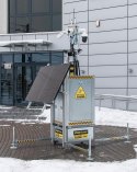 CAMSAT Mobilna wieża do zdalnego wideomonitoringu CCTV iCAM-TOWER AI 5MQ3