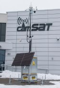 CAMSAT Mobilna wieża do zdalnego wideomonitoringu CCTV iCAM-TOWER AI 5MQ3