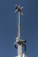 CAMSAT Mobilna wieża do zdalnego wideomonitoringu CCTV iCAM-TOWER AI 5MQ3
