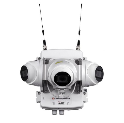 CAMSAT ZESTAW KAMER BUDOWLANYCH CAMSAT iConstruction-CAM Triplex DOME-2M