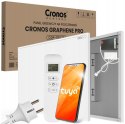 CRONOS HEATERS Panel grzewczy IR CRONOS Graphene PRO CGP-700TWP White