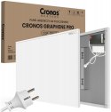 CRONOS HEATERS Panel grzewczy IR CRONOS Graphene PRO CGP-700TWP White