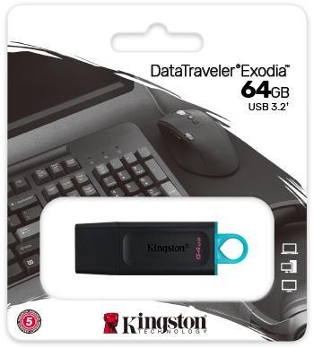 KINGSTON Kingston Pendrive Data Traveler Exodia 64GB USB3.1 Gen1