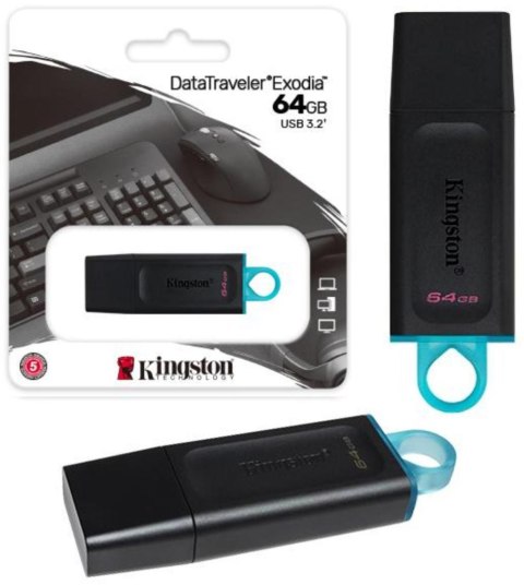KINGSTON Kingston Pendrive Data Traveler Exodia 64GB USB3.1 Gen1