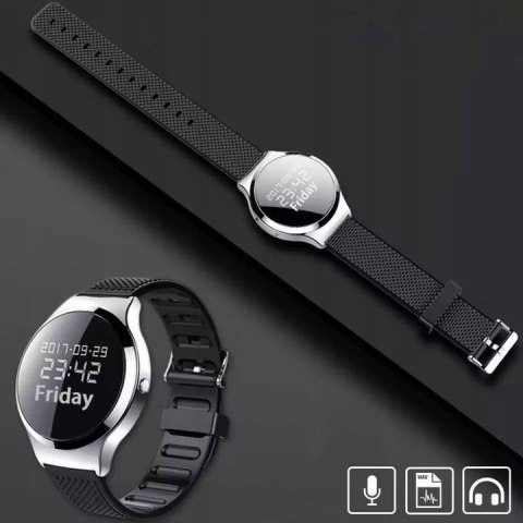LUXURY-GOODS Dyktafon JNN S8 32GB zegarek szpiegowski detekcja