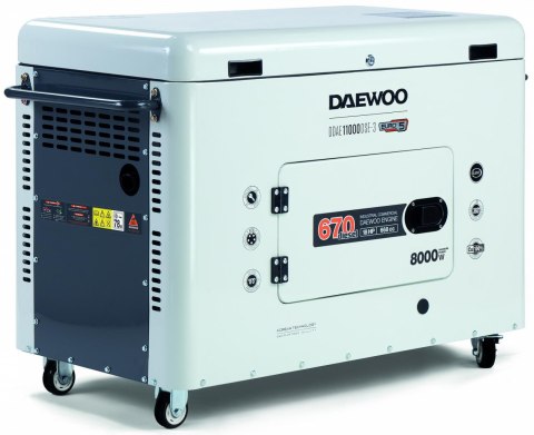 DAEWOO POWER PRODUCTS AGREGAT PRĄDOTWÓRCZY DIESEL DAEWOO DDAE 11000DSE-3 8.0kW