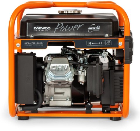 DAEWOO POWER PRODUCTS ZESTAW AGREGAT PRĄDOTWÓRCZY INWERTOROWY DAEWOO GDA 2500i 2.0kW + GENERATOR OIL SAE 10W-30 DWO 600