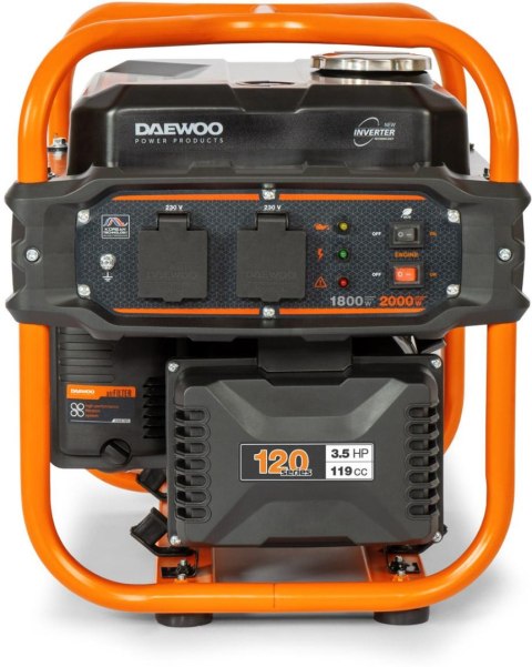 DAEWOO POWER PRODUCTS ZESTAW AGREGAT PRĄDOTWÓRCZY INWERTOROWY DAEWOO GDA 2500i 2.0kW + GENERATOR OIL SAE 10W-30 DWO 600