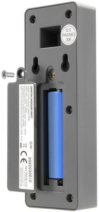 EURA Domofon bezprzewodowy EURA ADP-80A3 grafit