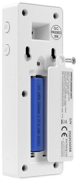 EURA Domofon bezprzewodowy Eura ADP-80A3 biały