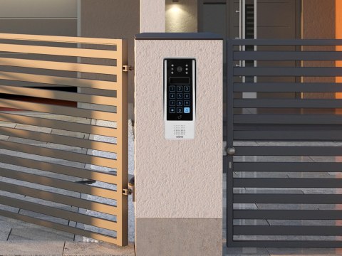 EURA WIDEODOMOFON EURA VDP-90A3 DELTA + biały monitor TUYA