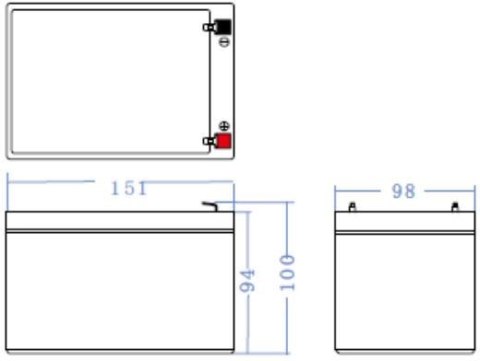 GREEN CELL AKUMULATOR AGM Green Cell VRLA 12V 12Ah