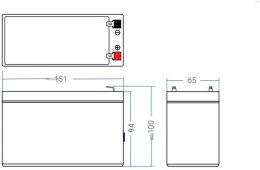 GREEN CELL AKUMULATOR AGM Green Cell VRLA 12V 9Ah