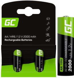 GREEN CELL AKUMULATORKI Green Cell 2x AA HR6 2000mAh GR06