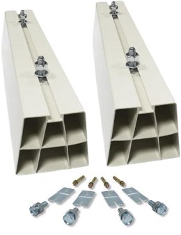 IVENSIS Podstawa podłogowa PVC IVENSIS IPF450 2szt