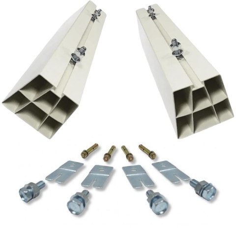 IVENSIS Podstawa podłogowa PVC IVENSIS IPF450 2szt