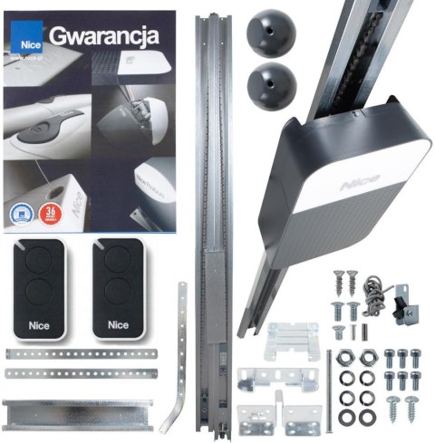 NICE Zestaw NICE SPIDO 600 do bram garażowych (pasek SR16B - 2x 1.6m)