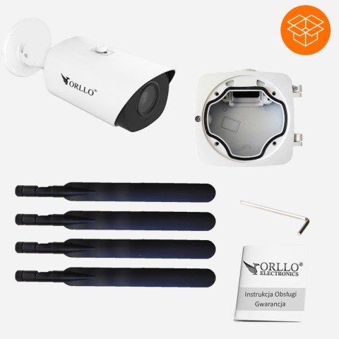 ORLLO KAMERA IP 5G GSM 4G LTE NA KARTĘ SIM ZEWNĘTRZNA ORLLO S1 5G