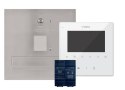 VIDOS Skrzynka na listy z wideodomofonem i monitorem VIDOS DUO S1201A-SKM/M1022W