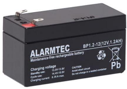 ALARMTEC Akumulator AGM ALARMTEC serii BP 12V 1,2Ah