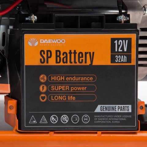 DAEWOO POWER PRODUCTS AGREGAT PRĄDOTWÓRCZY DAEWOO GDA 7500E-3 6.5kW